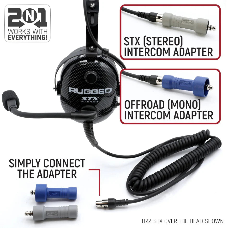 H42 ULTIMATE Alpha Audio Stereo Headset with Volume Control