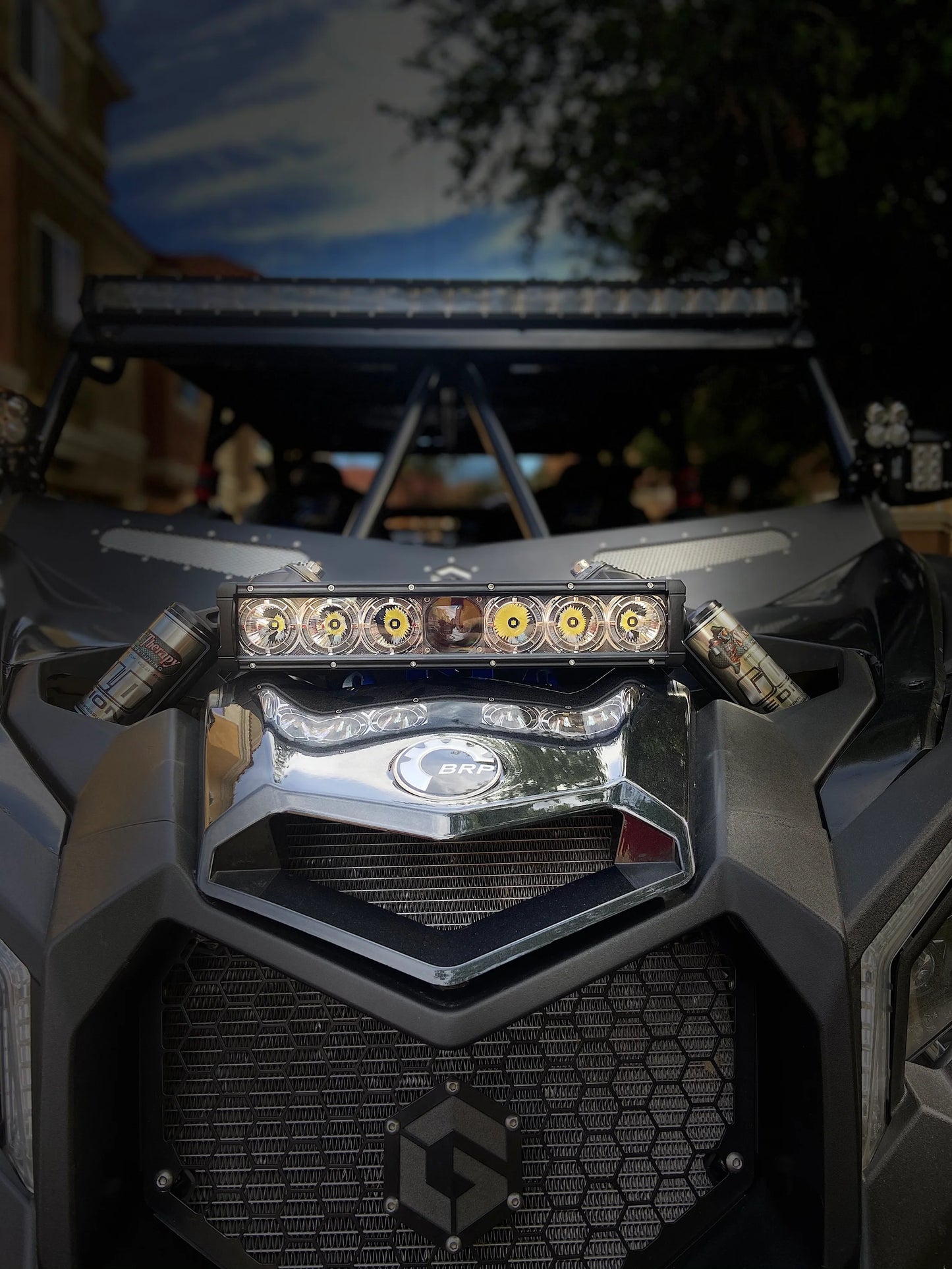 SD Lighting Single Row Lightbar with Laser