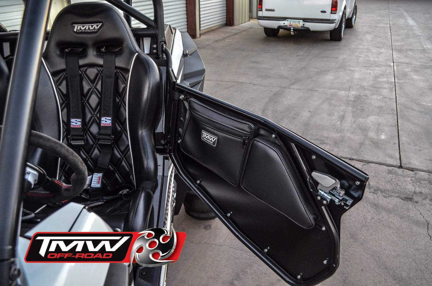 TMW Offroad 2 Seat Door Bags for Polaris RZR
