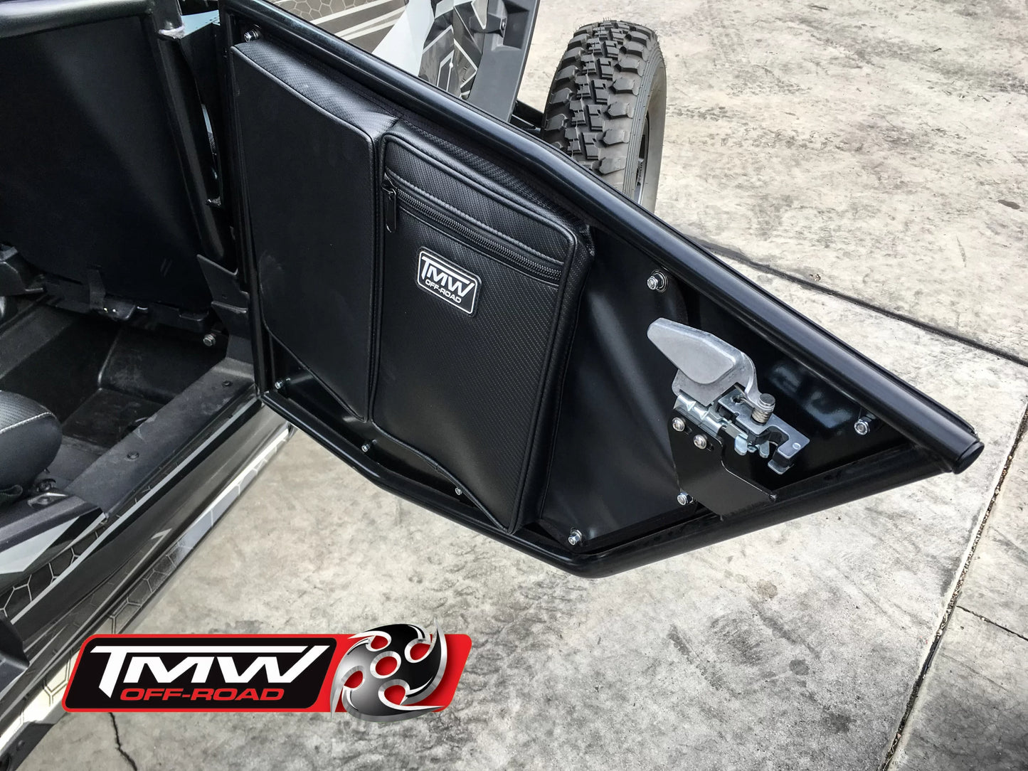 TMW Offroad 4 Seat Door Bags for Polaris RZR