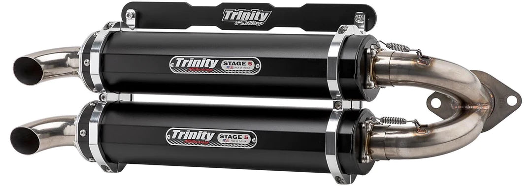 Trinity Racing RS1 Slip on Exhaust for Polaris RZR