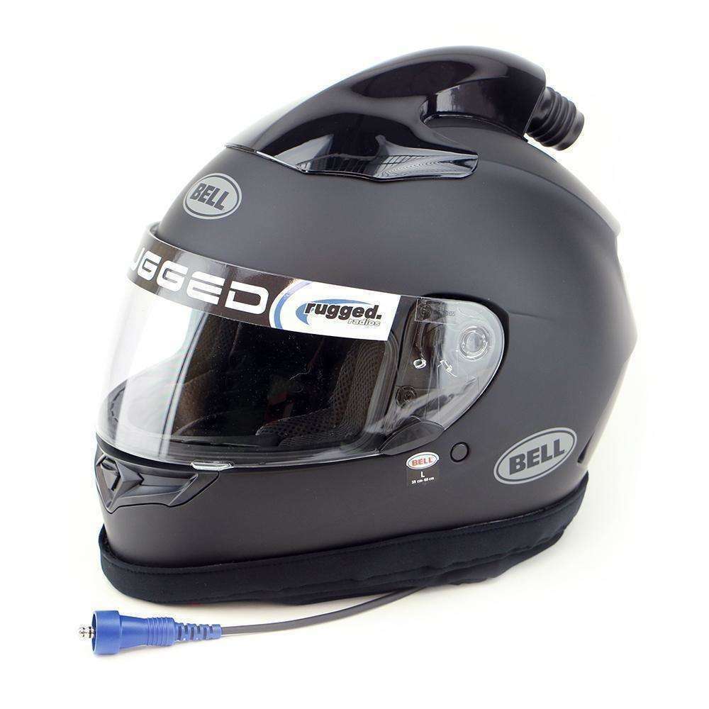 Rugged Radios Bell Qualifier Top Air Pumper Prerunner - UTV Play Helmet Wired Offroad