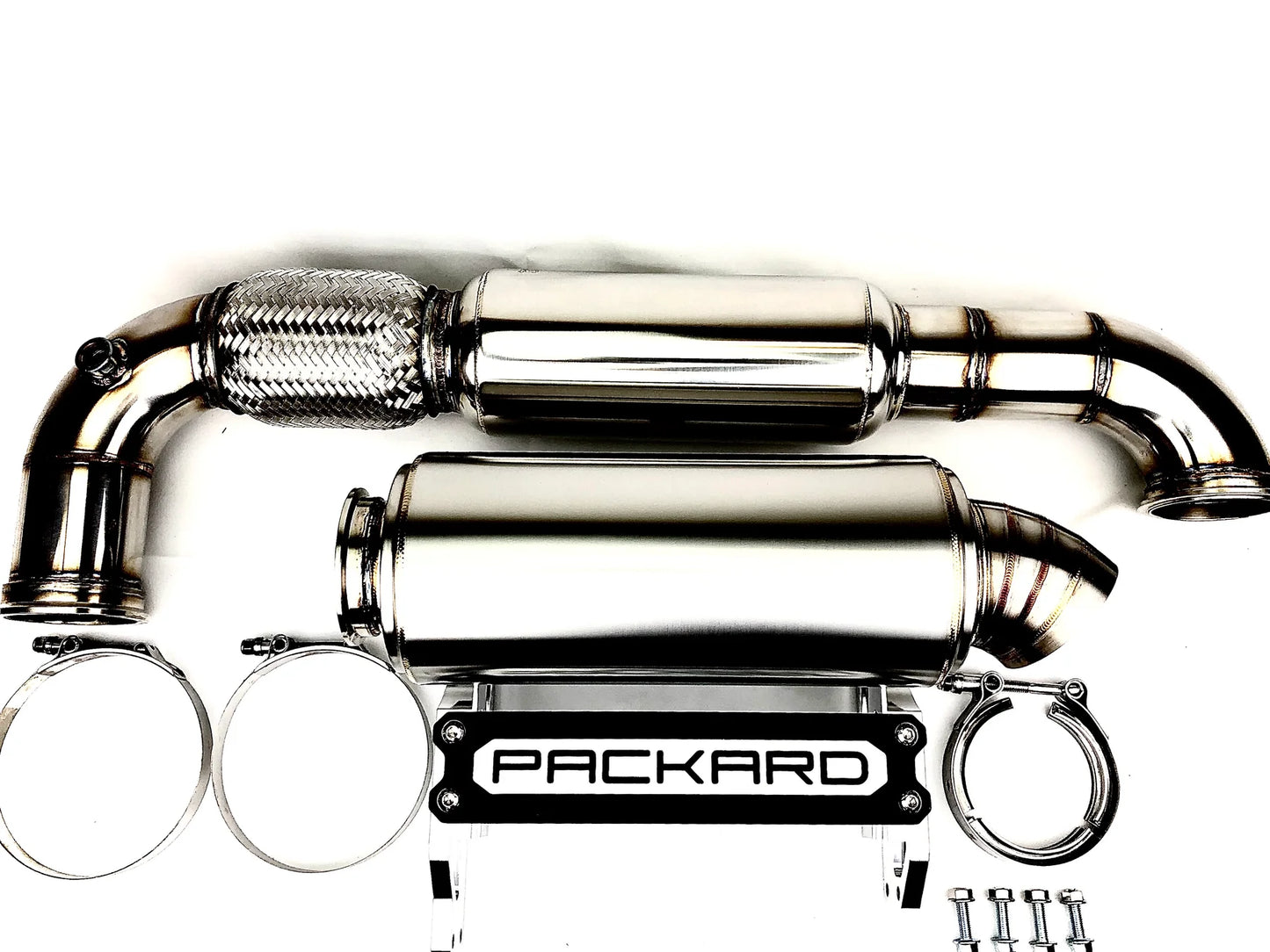 Packard Dual Muffler Full Exhaust For Can-Am X3