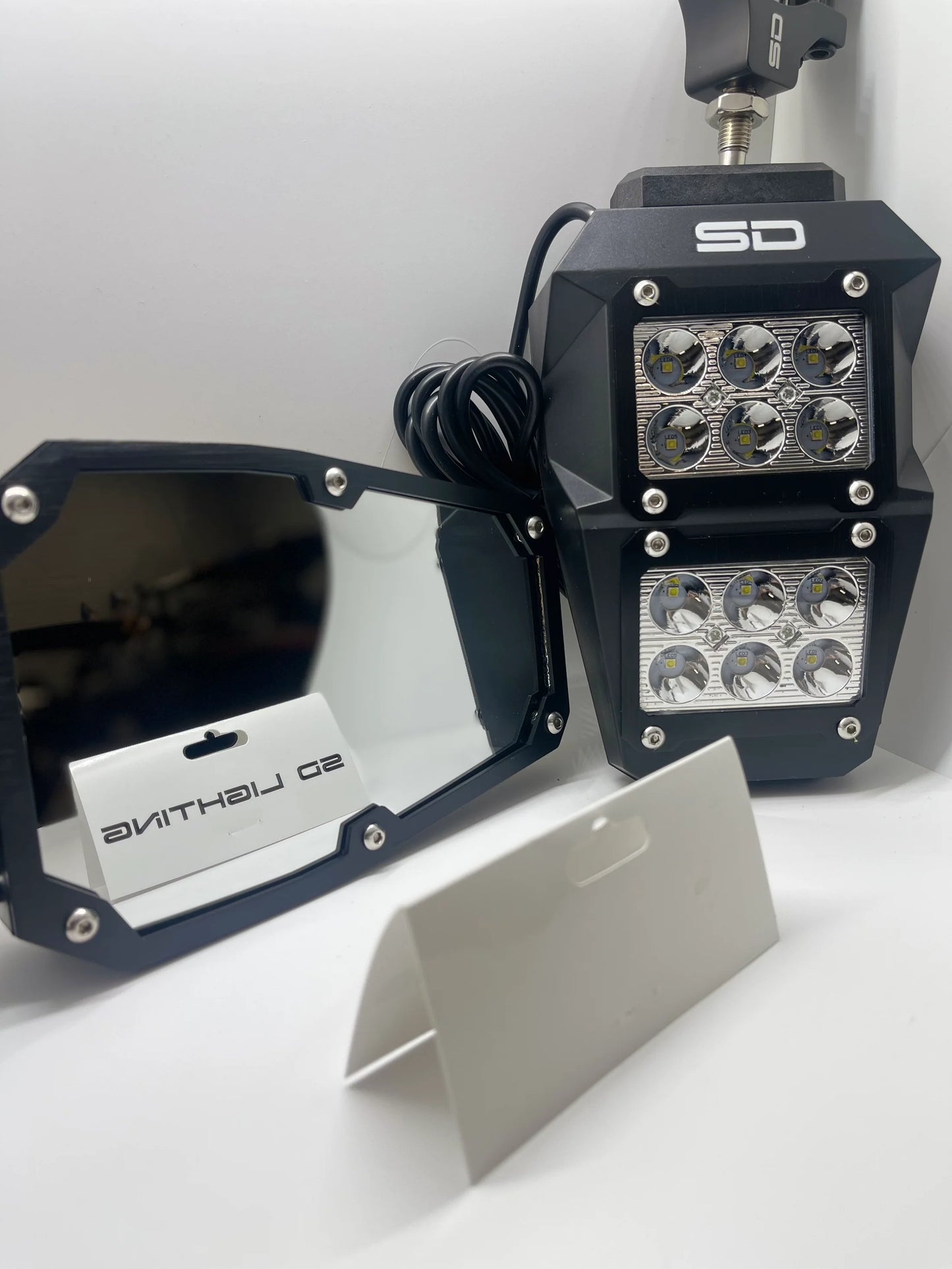 SD Lighting 911 Lighted Mirrors Set