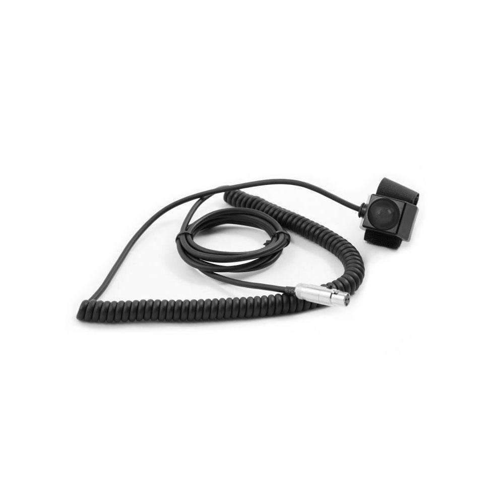 Rugged Radios Velcro Mount Steering Wheel Push to Talk with Coil Cord for Intercoms