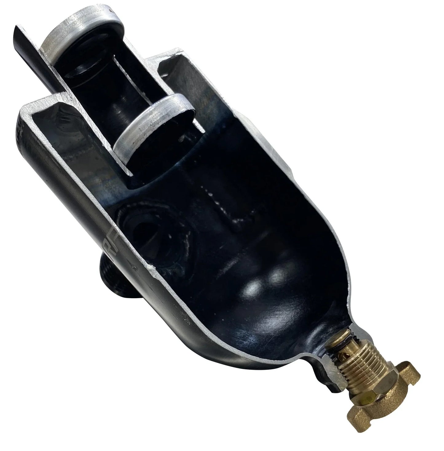 RPM Dual Baffle Polaris Pro R (4 Cyl) Oil Catch Can