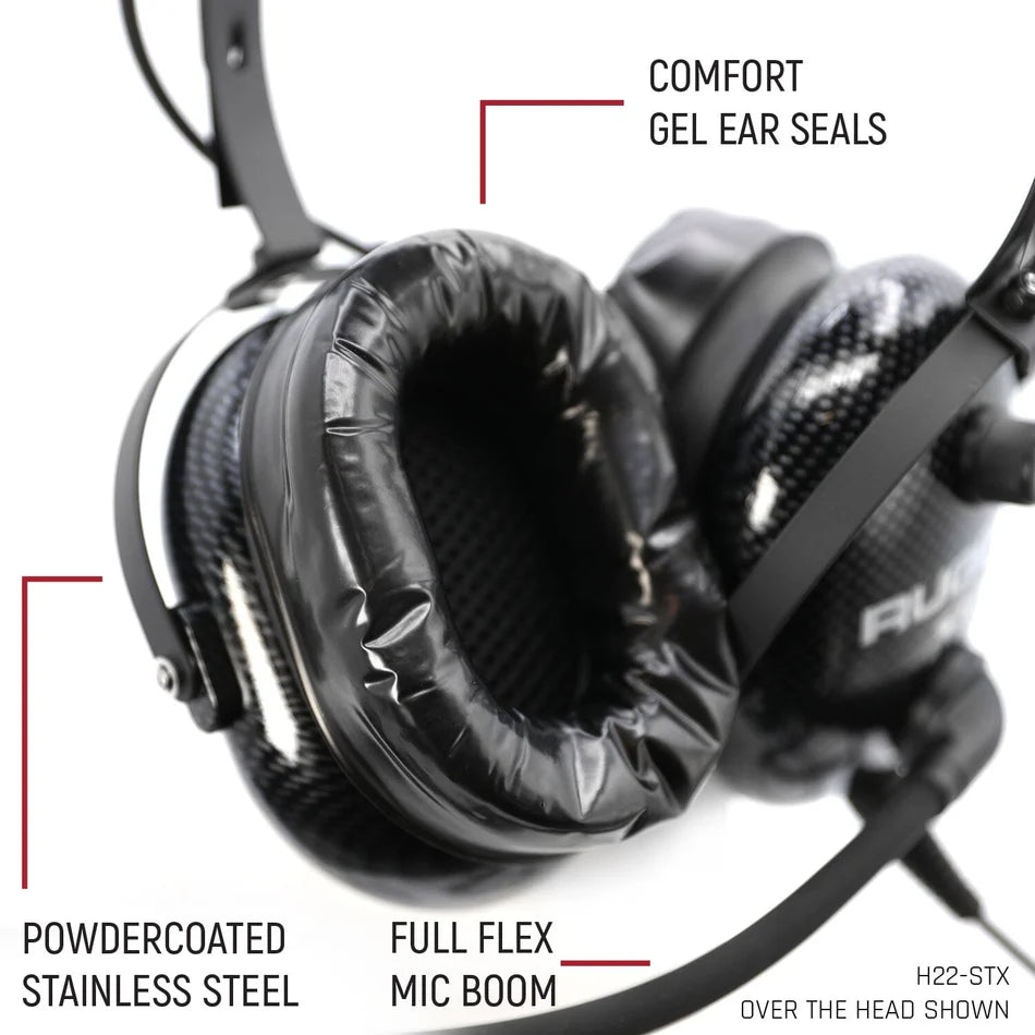 H22 ULTIMATE Alpha Audio Stereo Headset with Volume Control