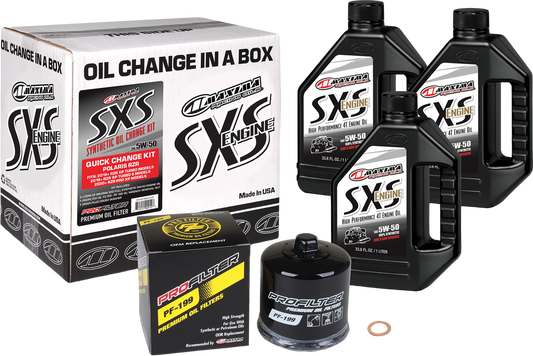 Maxima Oil Change Kit for Polaris RZR 2019 and Newer