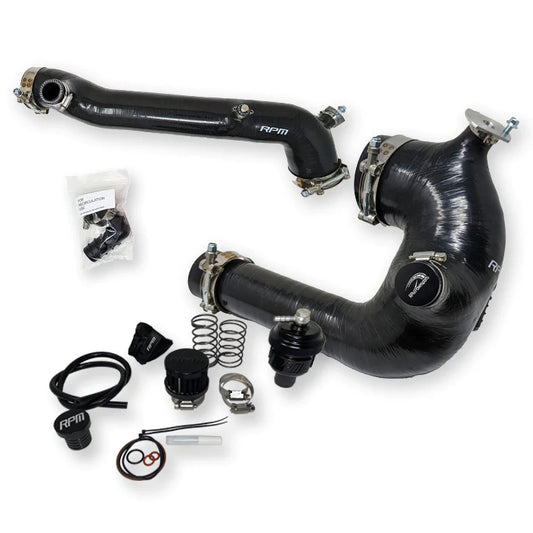 RPM Charge Tube Kit and Blow Off Valve for Polaris RZR S