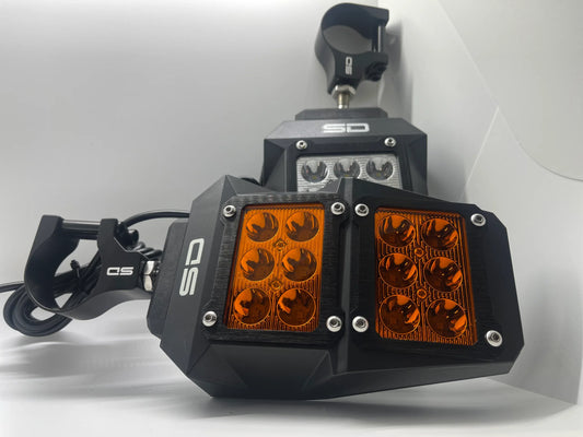 SD Lighting Amber Lens for 911 Lighted Mirrors