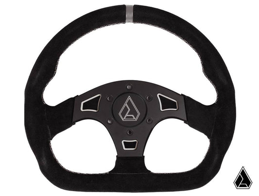 Assault Industries Suede D-Shape Steering Wheel