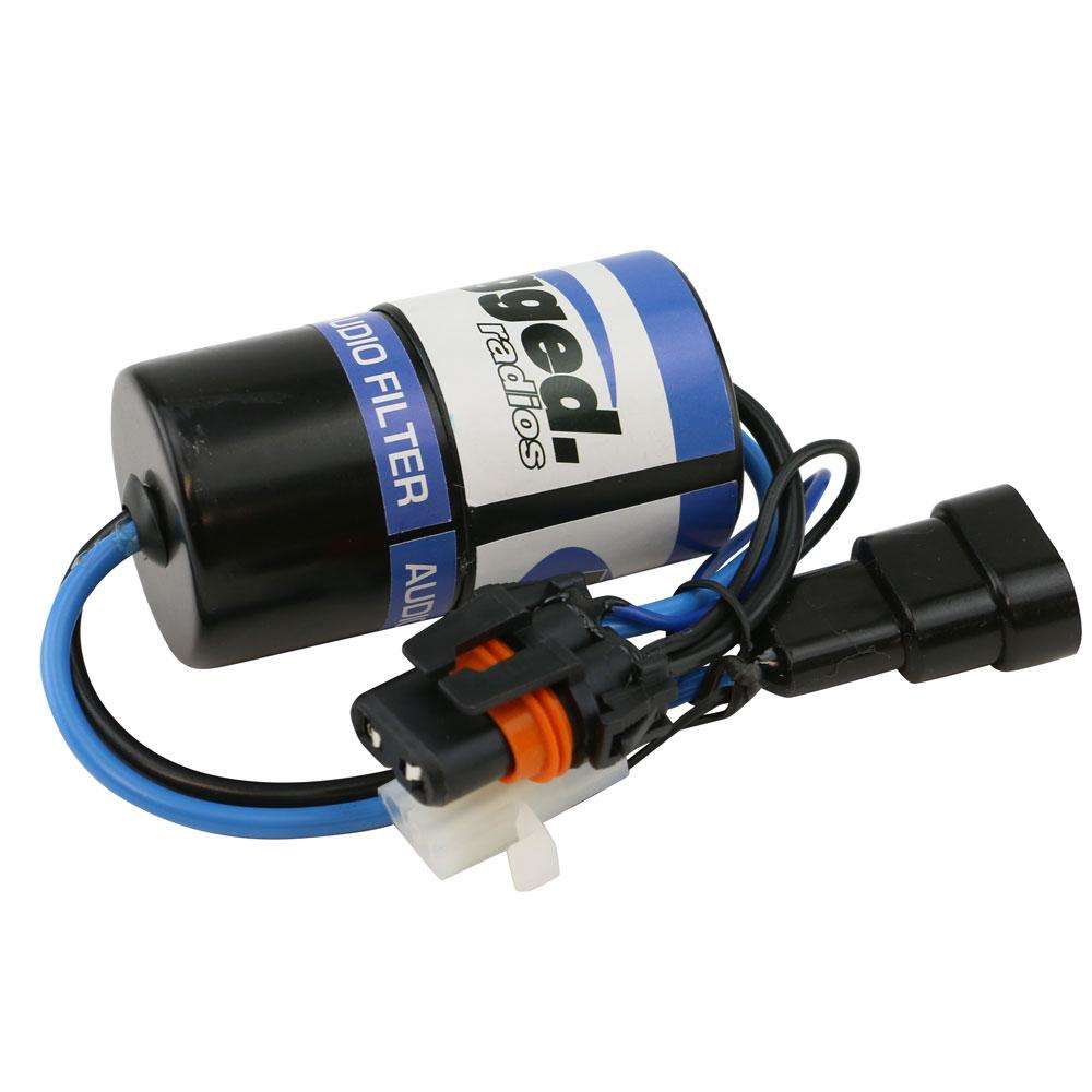 Rugged Radios Audio Noise Filter for Radio and Intercom fits M1, ABM25, and GMR25