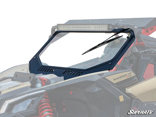 Super ATV Glass Windshield for Can-Am X3